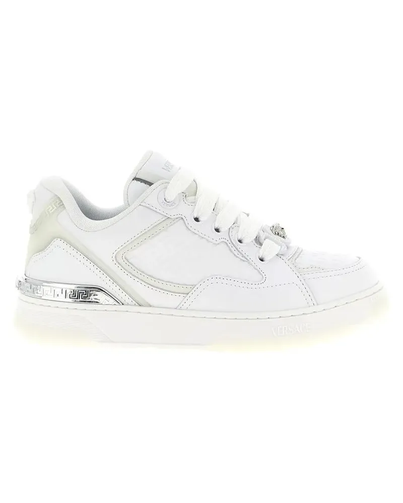 Versace Low-Top Sneaker 'Biggie Basket' Sneakers weiß Weiß