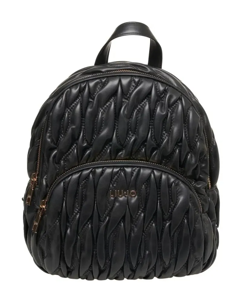 Liu Jo Rucksäcke Aide' Quilted Backpack schwarz Schwarz