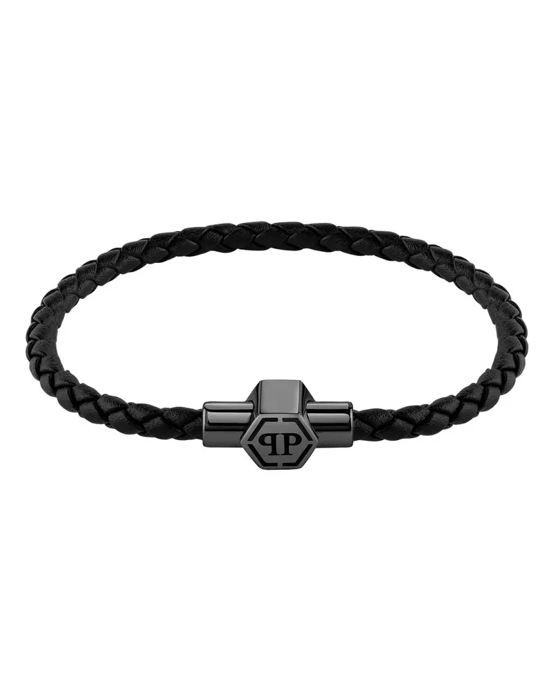 Philipp Plein Armbänder Bracelet Plein Enigma black Schwarz