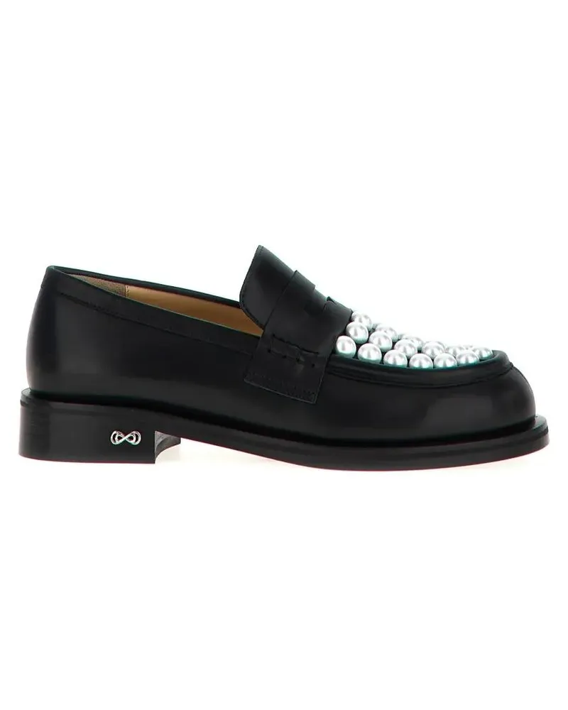 Mach & Mach Sirene' Loafers schwarz Schwarz