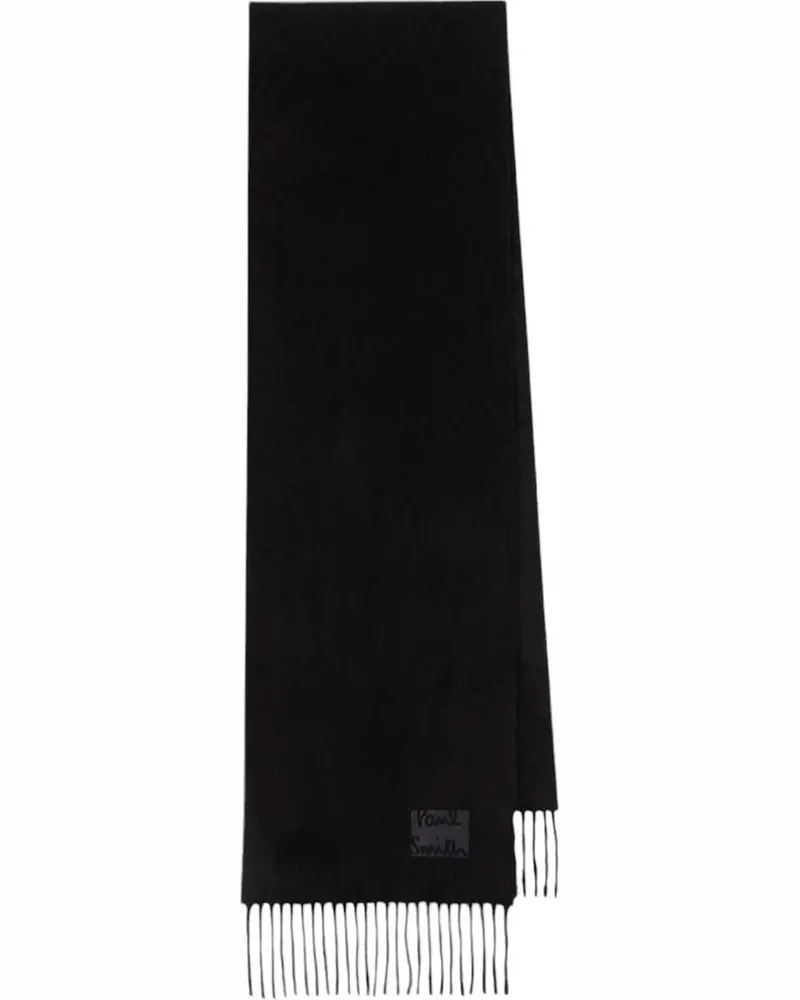 Paul Smith Handschuhe Echarpe unie Cachemire Noir M1A 150K N163 79 Paul schwarz Schwarz