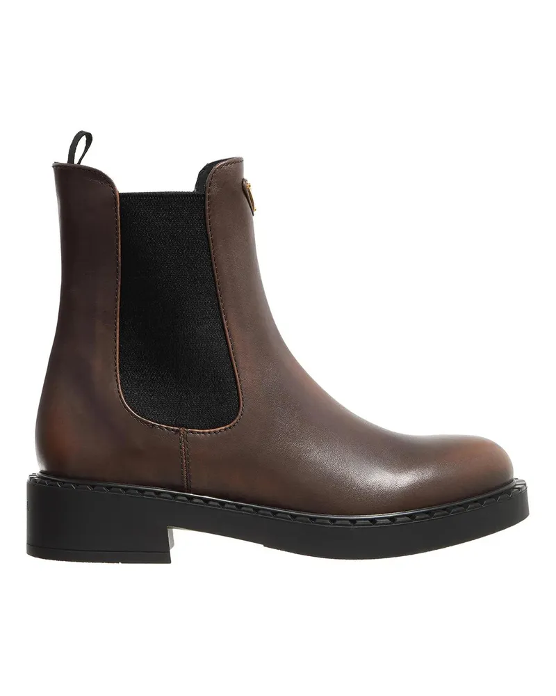 Prada Stiefel Calf Leather Boots braun Braun
