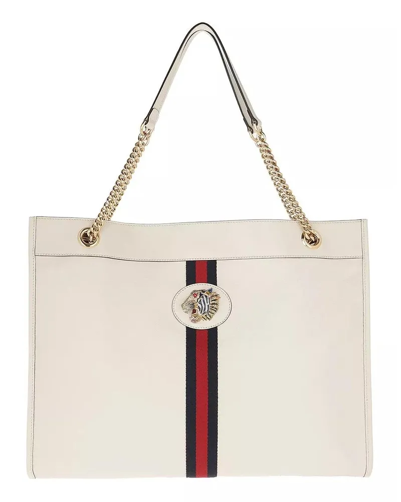 Gucci Shopper Rajah Tote Large weiß Weiß