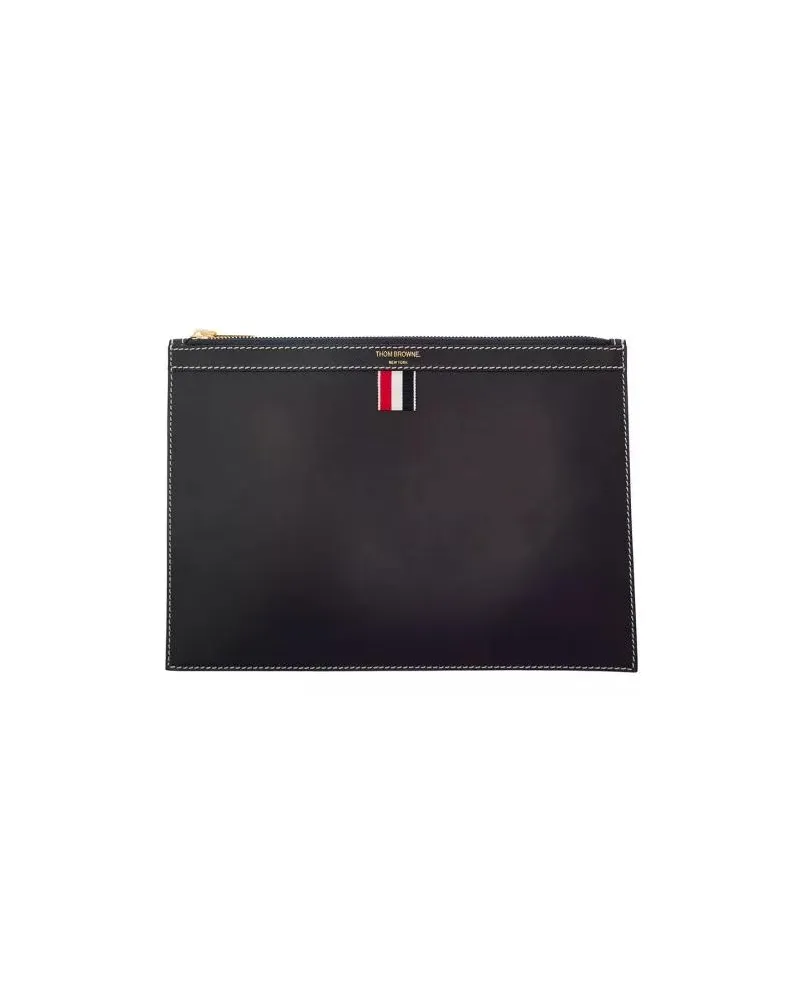 Thom Browne Portemonnaies Small Document Holder blau Blau