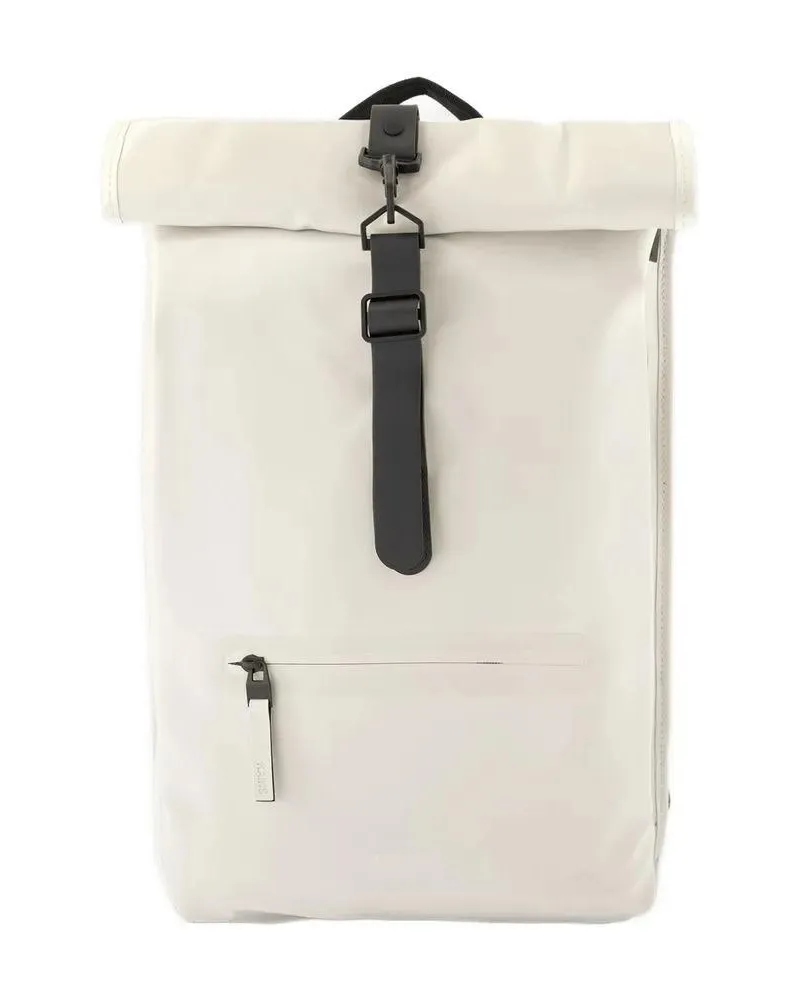 RAINS Rucksäcke Rolltop Rucksack W3 - Synthetic - White weiß Weiß
