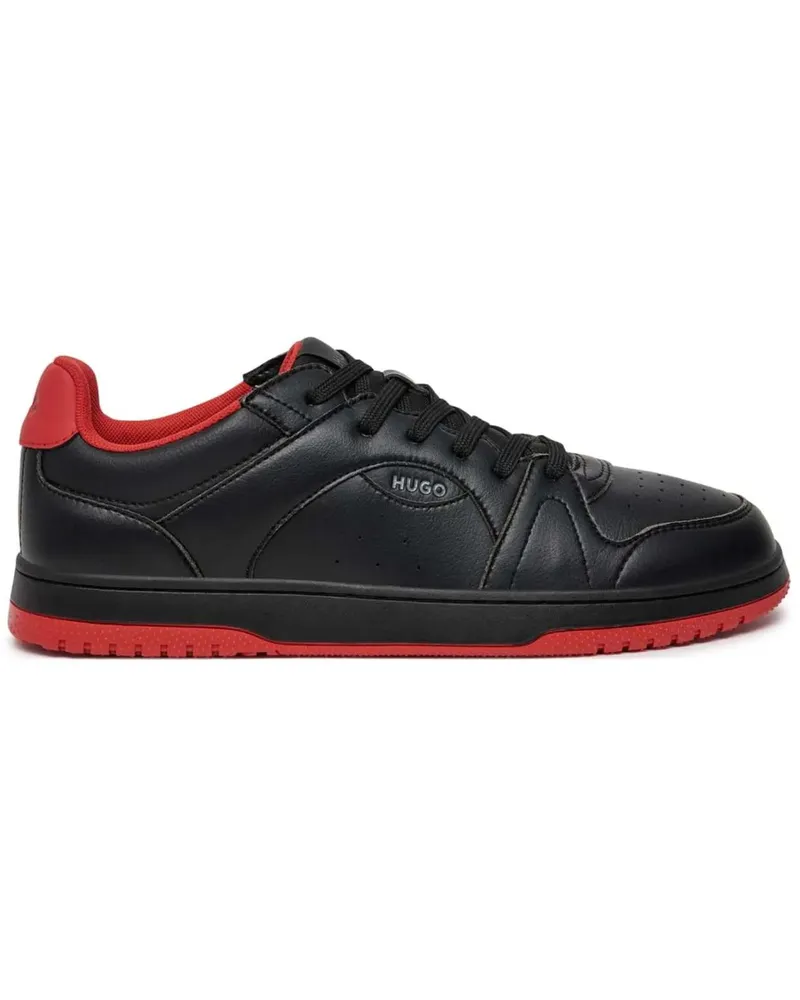 HUGO BOSS Low-Top Sneaker Hadrian Tennis Sneakers schwarz Schwarz