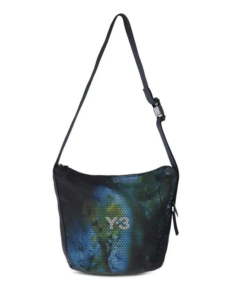 Y-3 Crossbody Bags Crossbody Bag mit Logo-Print schwarz Schwarz
