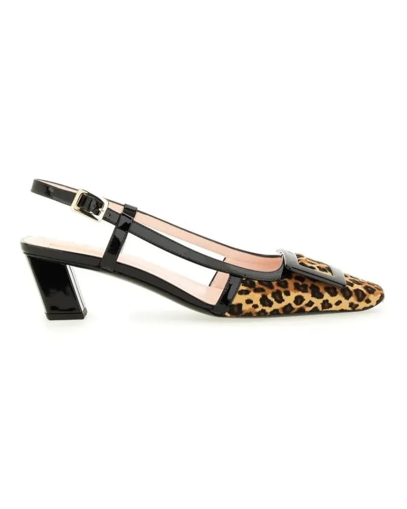 Roger Vivier Hohe Schuhe "Belle Vivier" Slingback Pumps bunt Bunt