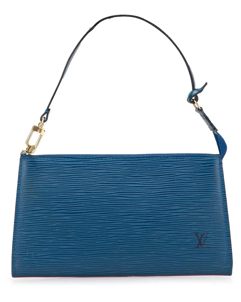 Louis Vuitton Hobo Bags Epi Pochette Accessoires blau Blau