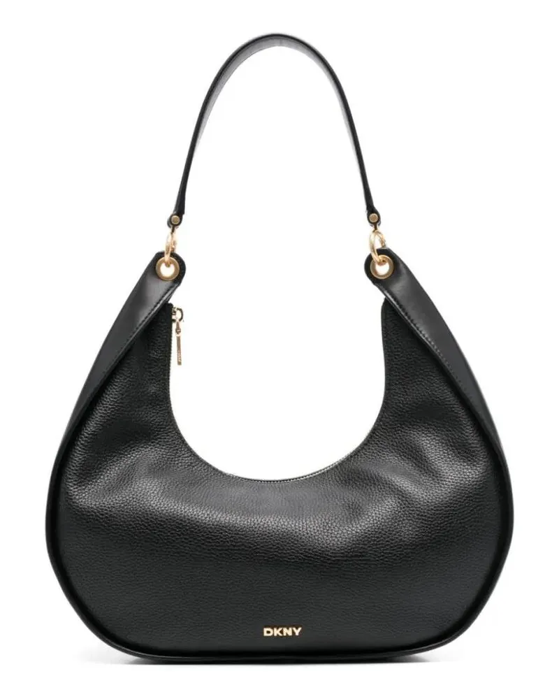 DKNY Hobo Bags Abby Lg Hobo Shoulder schwarz Schwarz