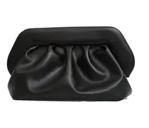 Clutches Clutch Vegan Leather Nera schwarz