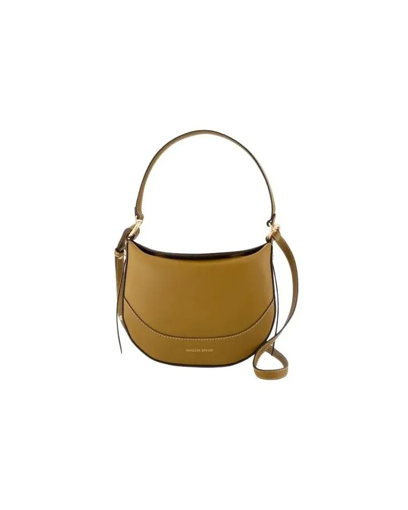 Vanessa Bruno Hobo Bags Mini Daily Bag Crossbody - Leather - Brown braun Braun