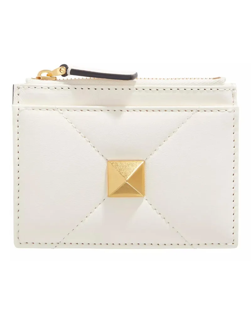 Valentino Garavani Portemonnaie Card Case Creme