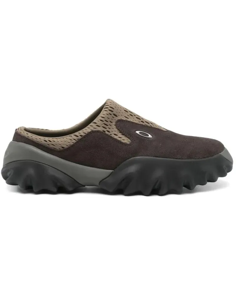 Oakley Loafer Suede And Mesh Slip-On Shoes braun Braun