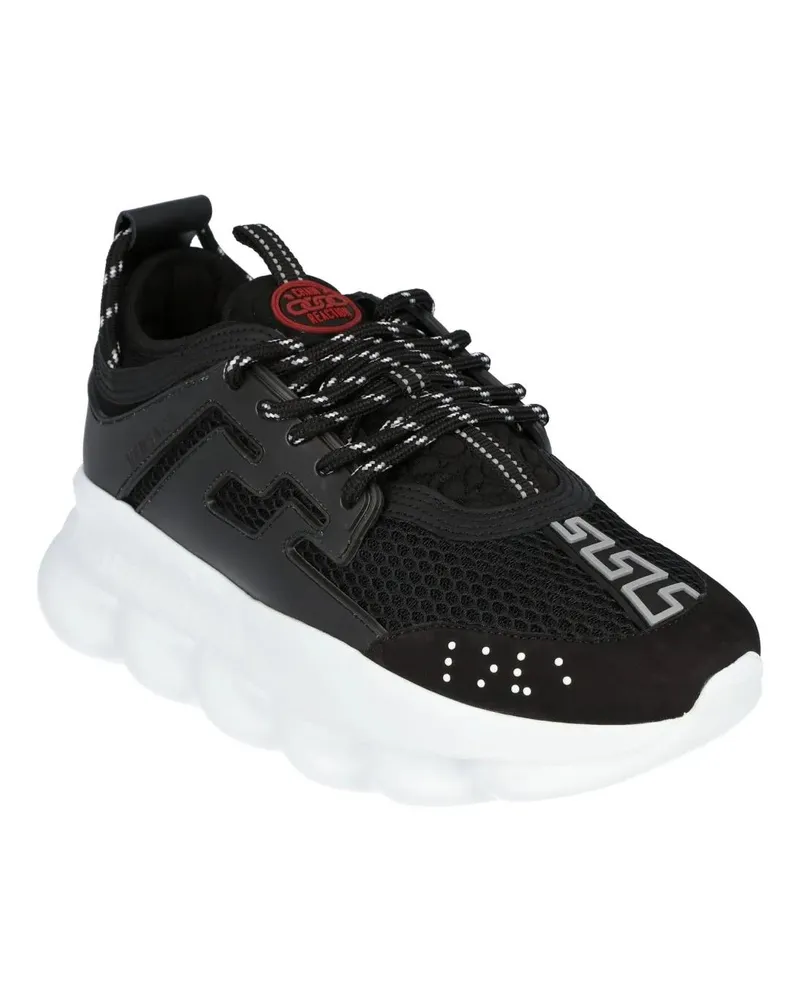 Versace Low-Top Sneaker Chain Reaction Black Sneaker schwarz Schwarz