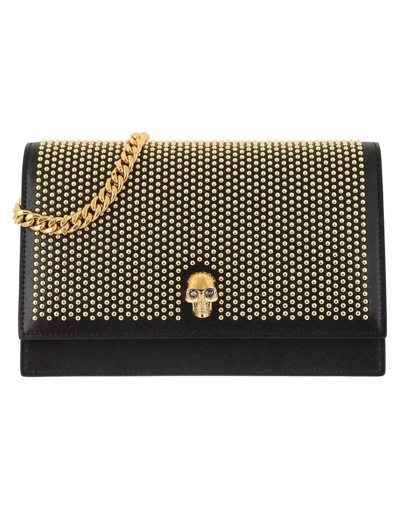 Alexander McQueen Crossbody Bags Skull Crossbody Bag schwarz Schwarz