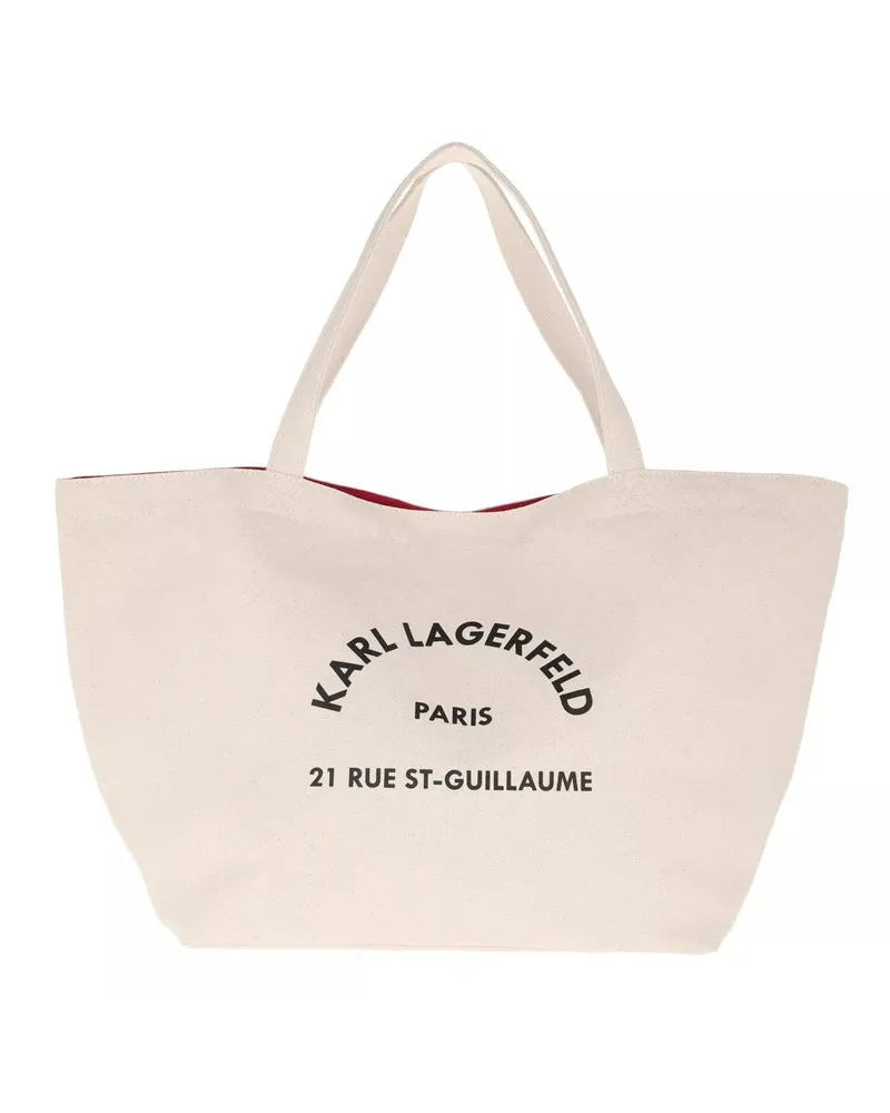 Karl Lagerfeld Shopper Rue St Guillaume Canvas Tote beige Beige
