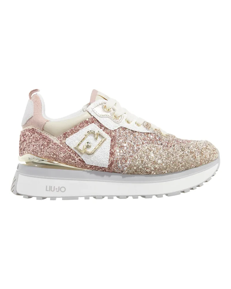 Liu Jo Low-Top Sneaker Maxi Wonder 01 champagnerfarben 