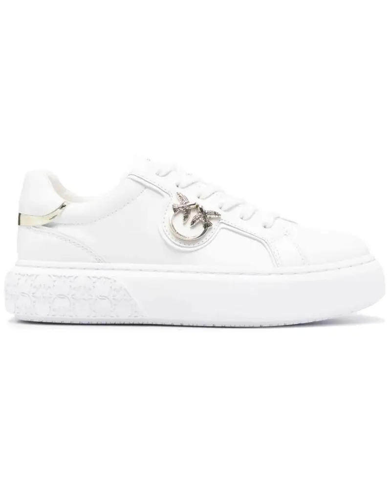Pinko Low-Top Sneaker Sneakers Biancoplatino weiß Weiß