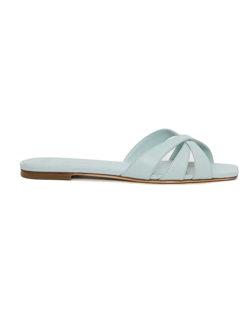 3JUIN Sandalen Sky Blue Color Plumette Slipper blau Blau