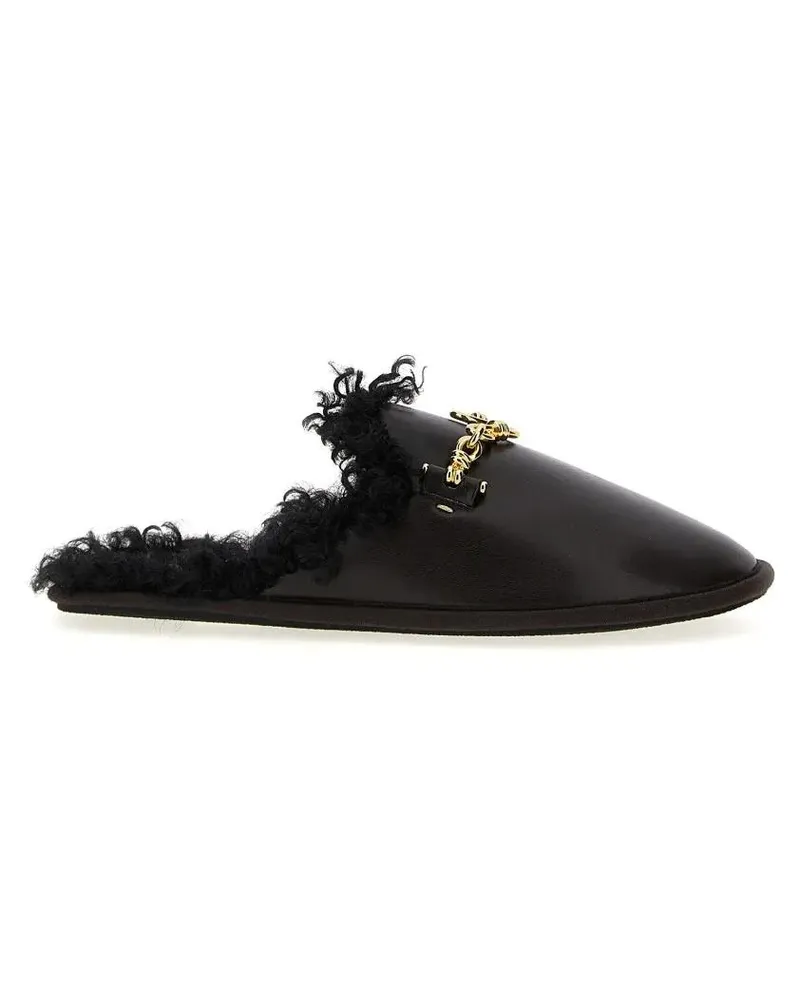 Stella McCartney Sandalen 'Backless Ryder' Sabots braun Braun