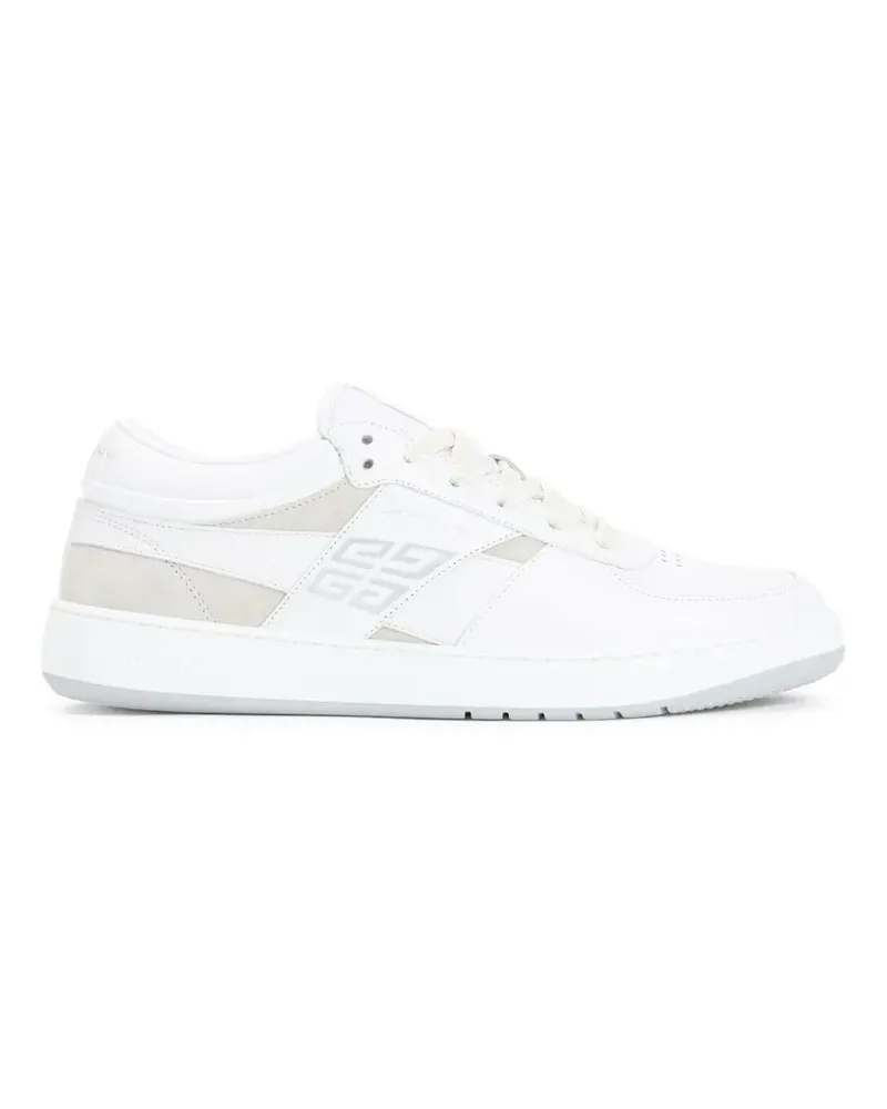 Givenchy Low-Top Sneaker Calf Leather Low-Top Sneakers With Iconic Logo weiß Weiß