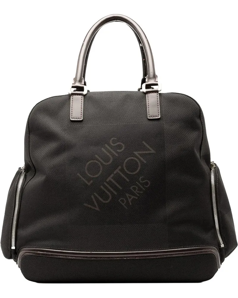 Louis Vuitton Weekender Damier Geant Aventurier Polaire schwarz Schwarz