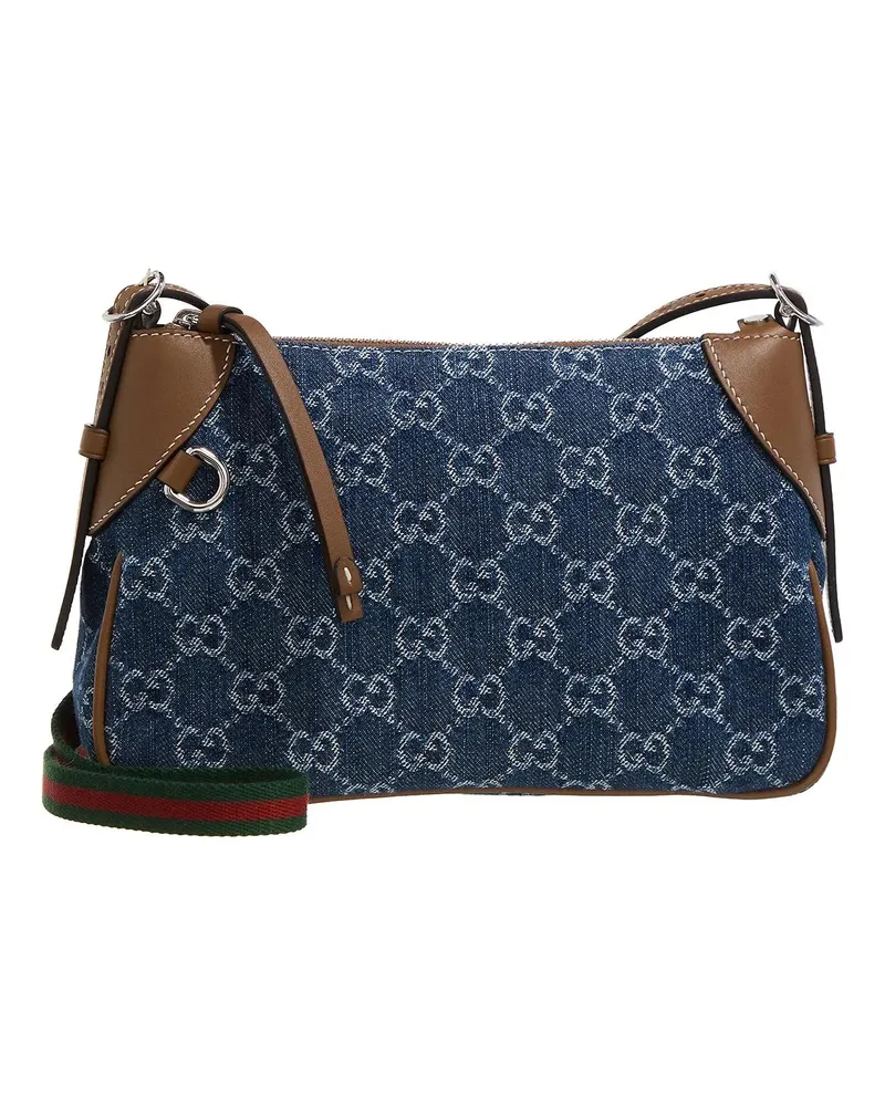 Gucci Crossbody Bags GG Emblem blau Blau