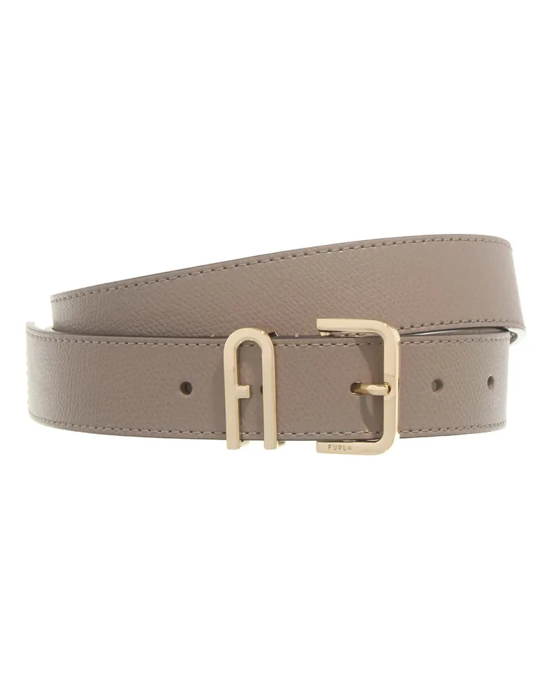 Furla Gürtel  Camelia Arch Loop Fixed grau Grau