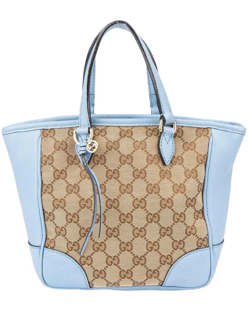 Gucci Crossbody Bags  GG Monogram Mini Bree Handbag blau Blau