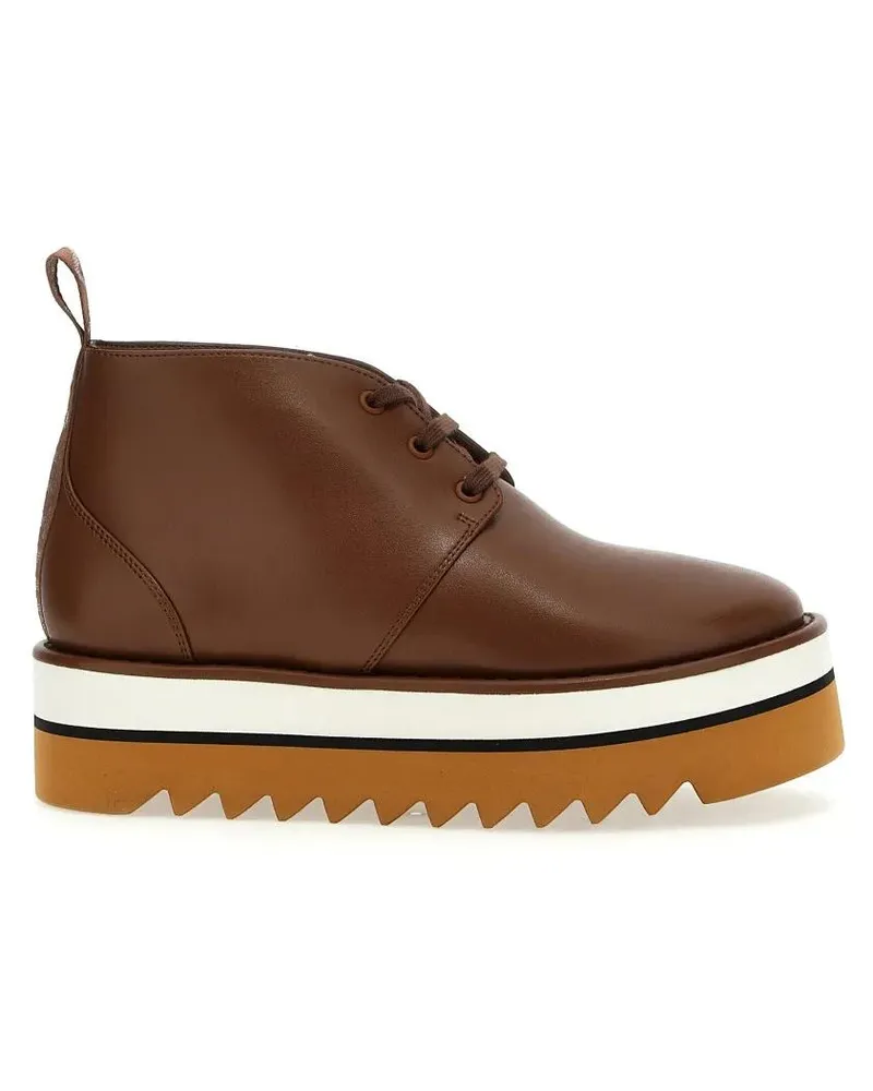 Stella McCartney Stiefel 'Desert Sneak-Elyse' Ankle Boots braun Braun