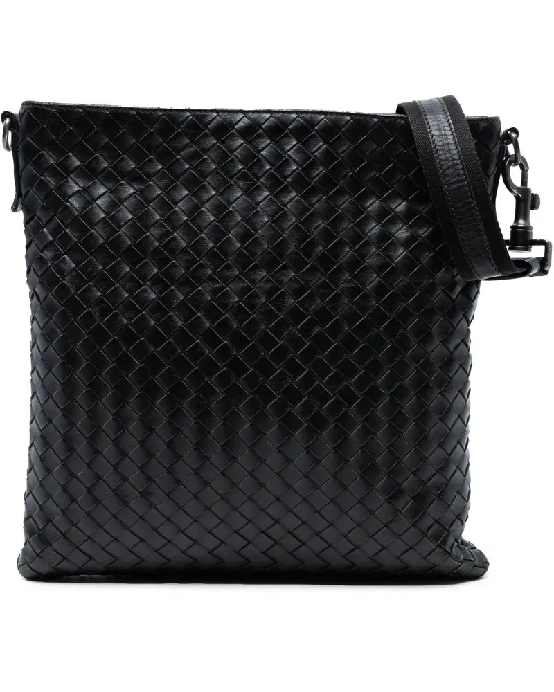 Bottega Veneta Hobo Bags Nappa Intrecciato VN Crossbody schwarz Schwarz
