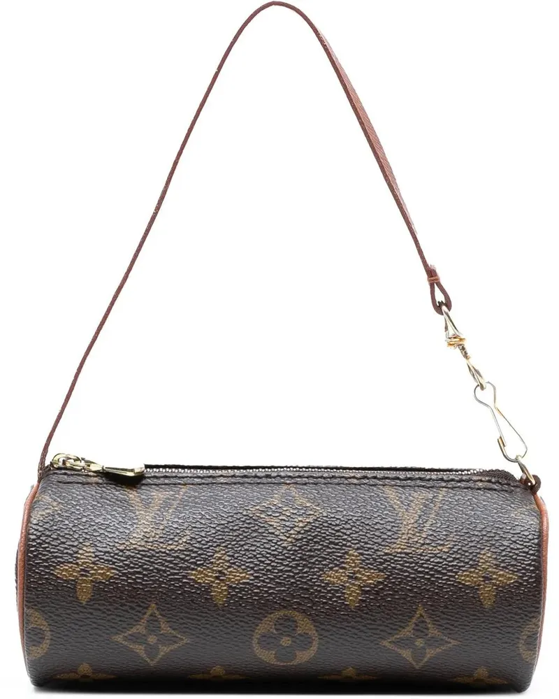 Louis Vuitton Crossbody Bags Monogram Papillon Pochette braun Braun
