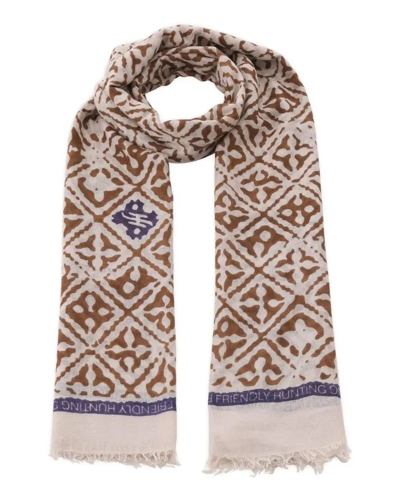 Friendly Hunting Tücher & Schals Schal aus Kaschmir braun Braun