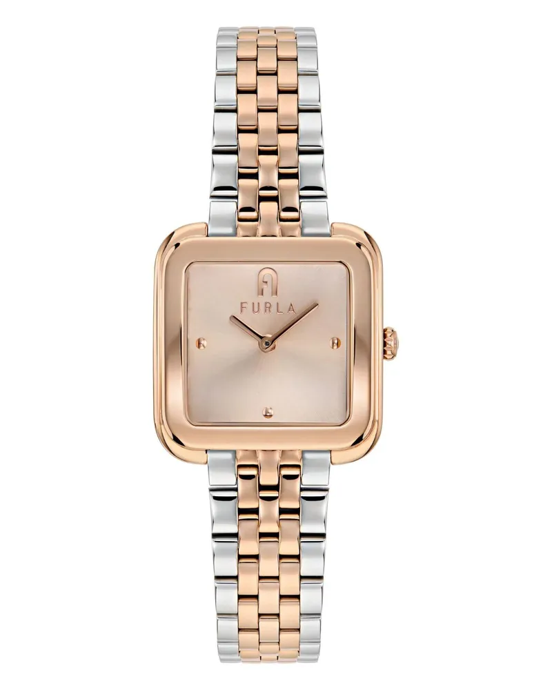 Furla Uhren Quarz-Analoguhr  Diamante pink Rosa