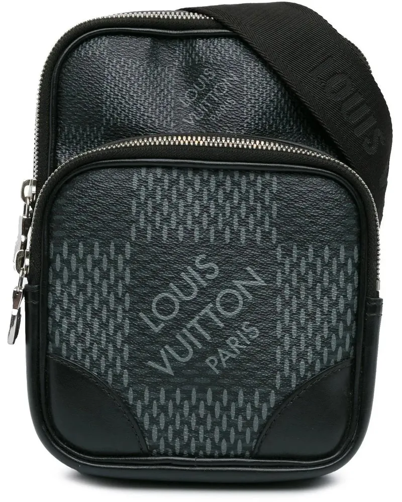 Louis Vuitton Hobo Bags 2021 Damier Graphite 3D Amazone Sling Bag schwarz Schwarz