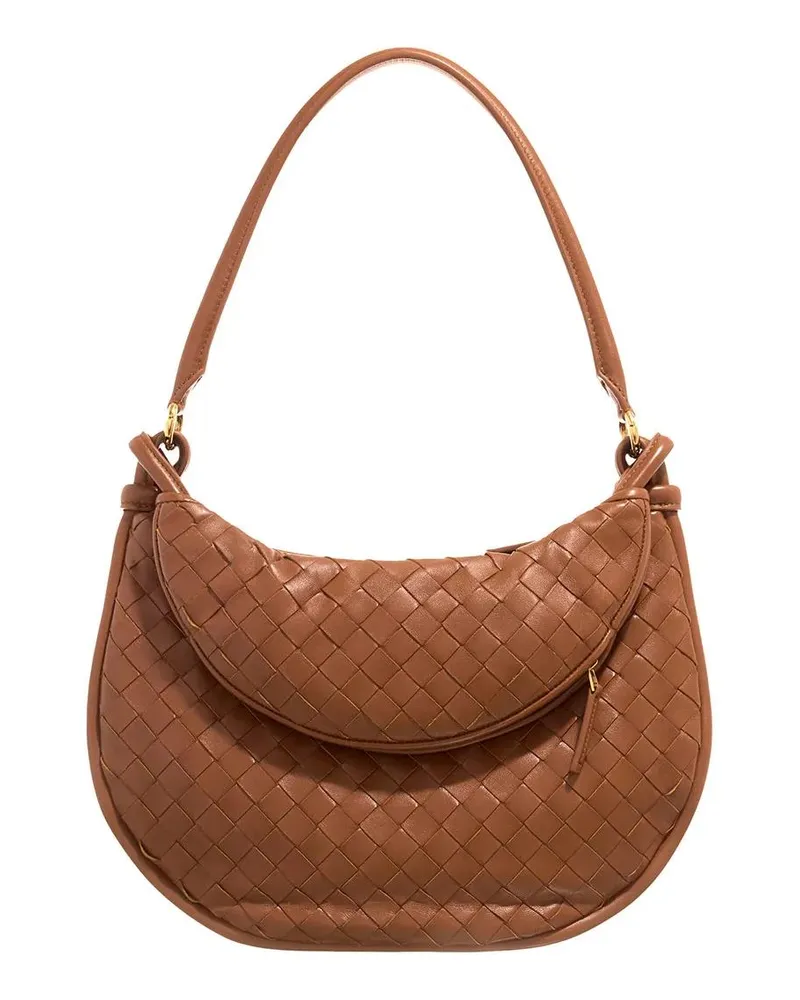 Bottega Veneta Hobo Bags Medium Gemelli cognacbraun Cognacbraun