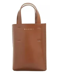 Marni Tote Museo Bag Nano Braun