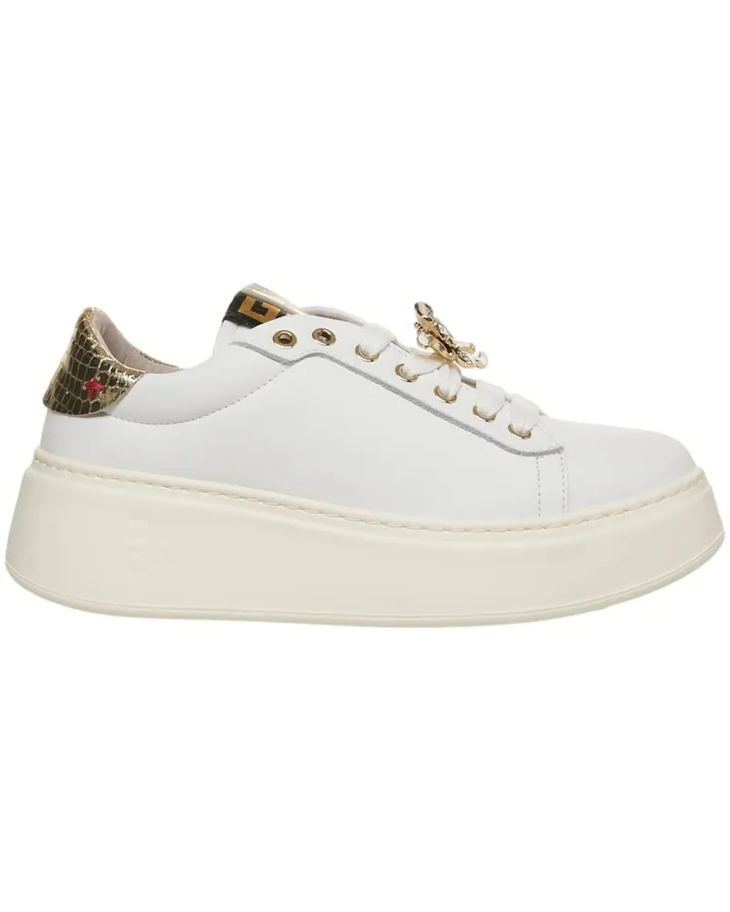GIO+ Low-Top Sneaker Sneakers 'PIA438A' weiß Weiß