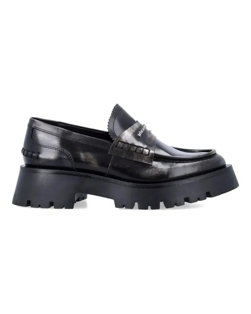 Alexander Wang Carter Lug Loafer schwarz Schwarz
