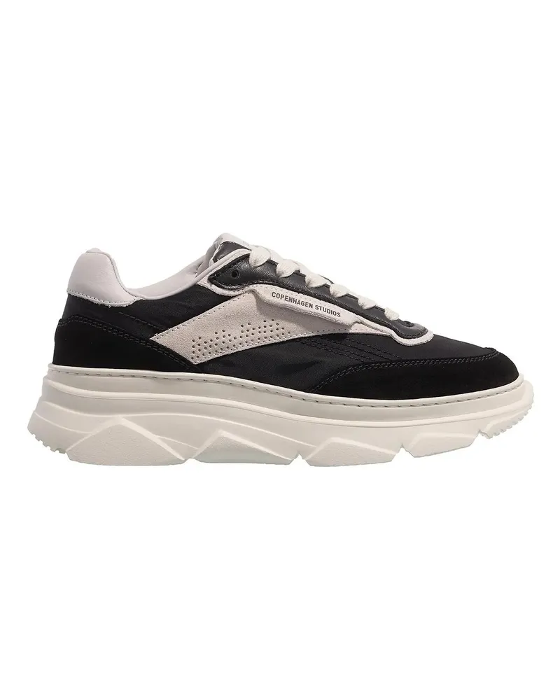 Copenhagen Low-Top Sneaker CPH56 Material Mix schwarz Schwarz