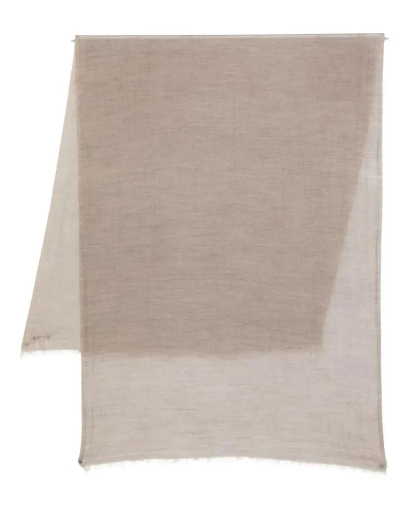 Faliero Sarti Tücher & Schals Cashmere Scarf In Solid Neutral Tone pink Rosa
