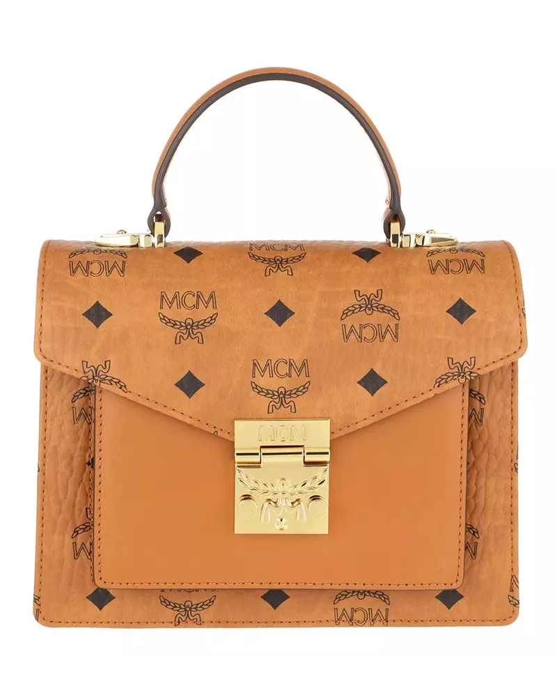 MCM Satchels Tracy Vi Satchel Sml Co, One Size cognacbraun Cognacbraun