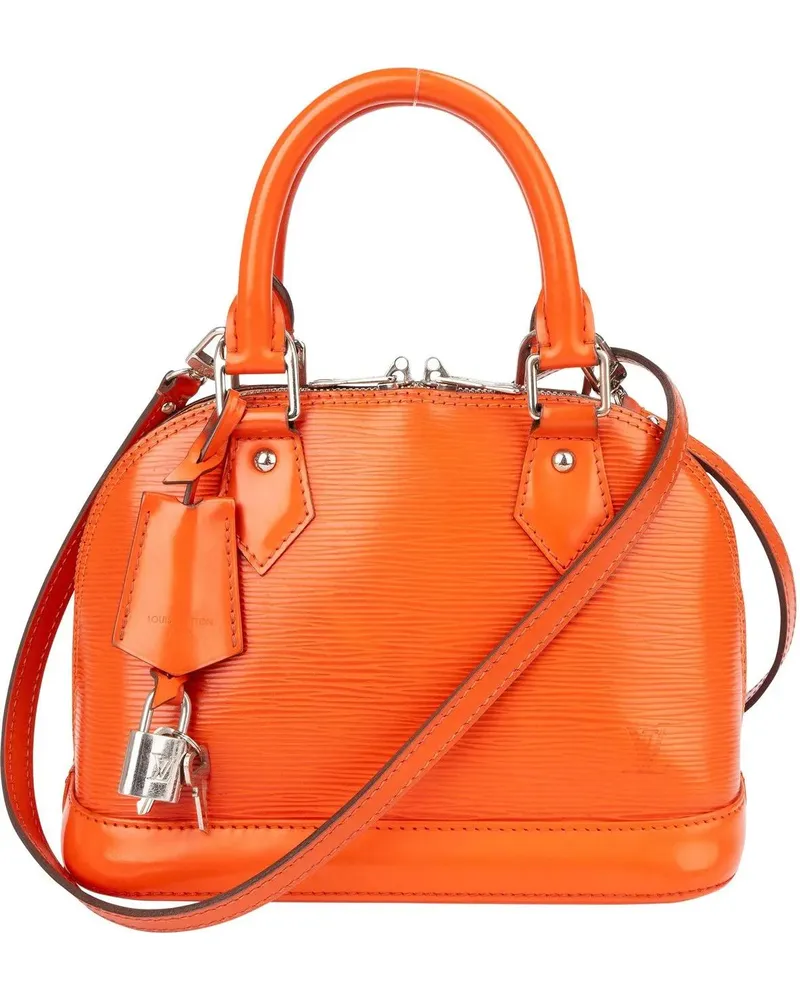 Louis Vuitton Crossbody Bags  Orange Epi Leather Alma BB Handbag orange Orange