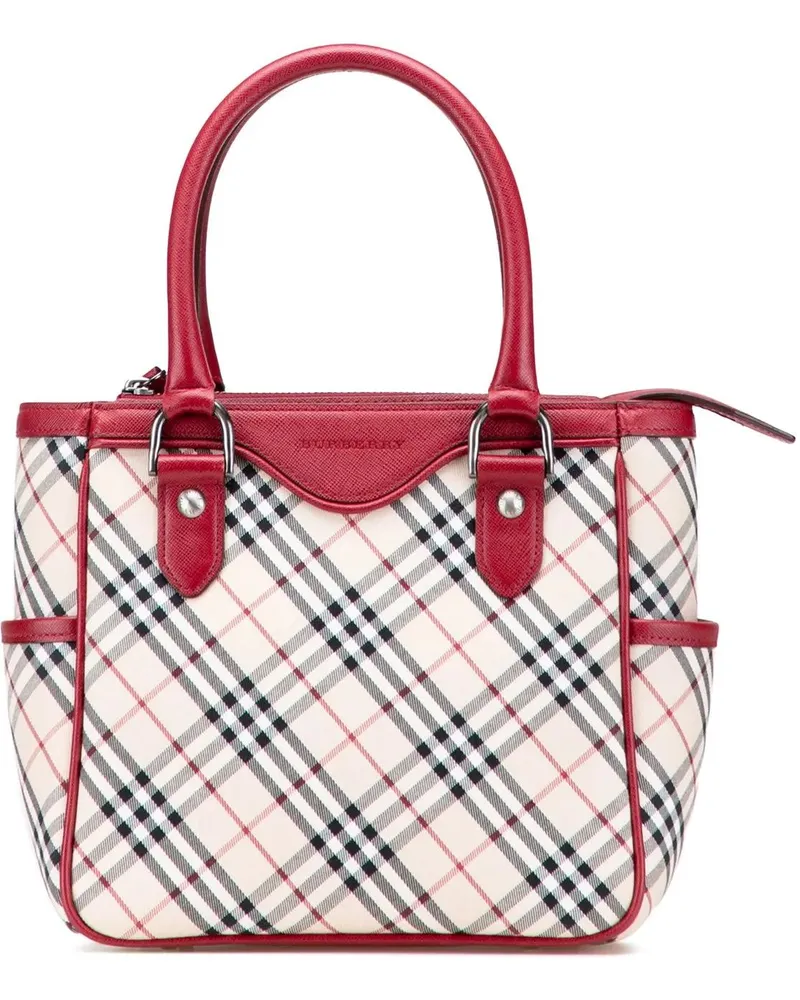 Burberry Crossbody Bags Nova Check Canvas Handbag braun Braun