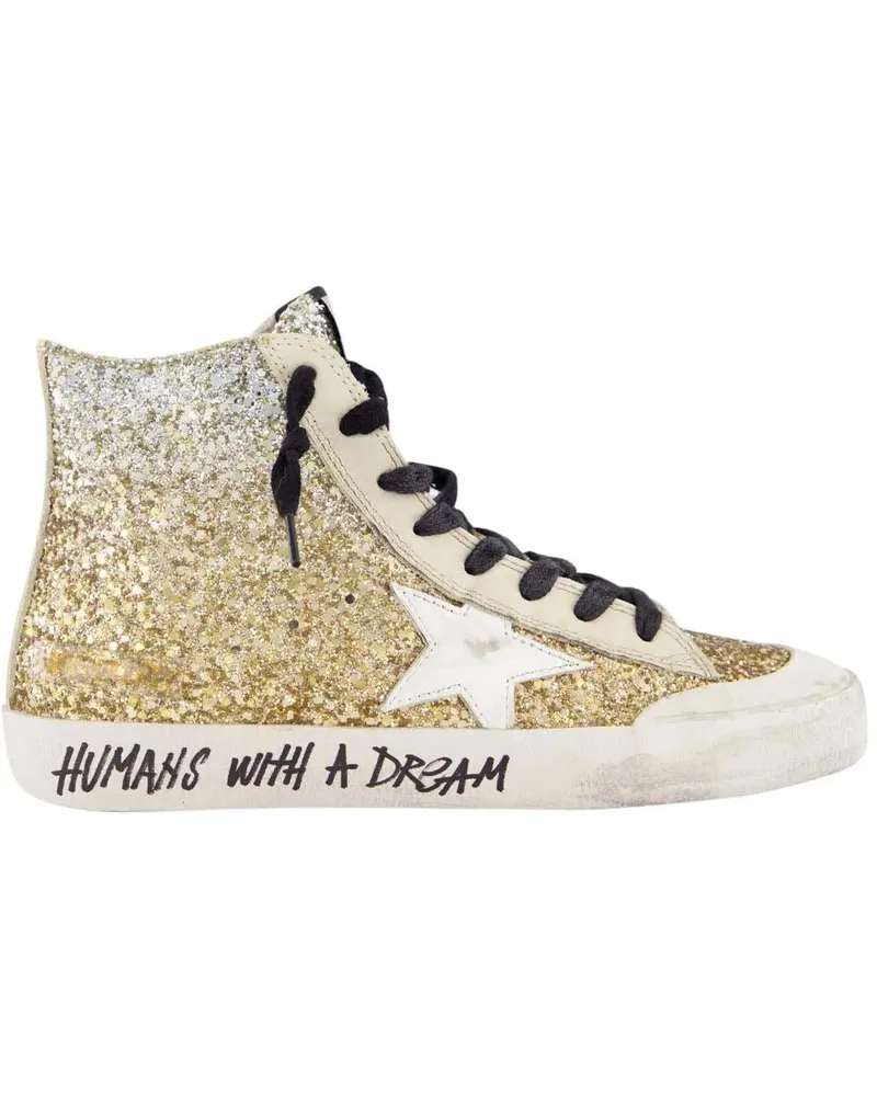 Golden Goose Low-Top Sneaker Dames Slide Wave Sneaker Metallic gunmetal Gunmetal
