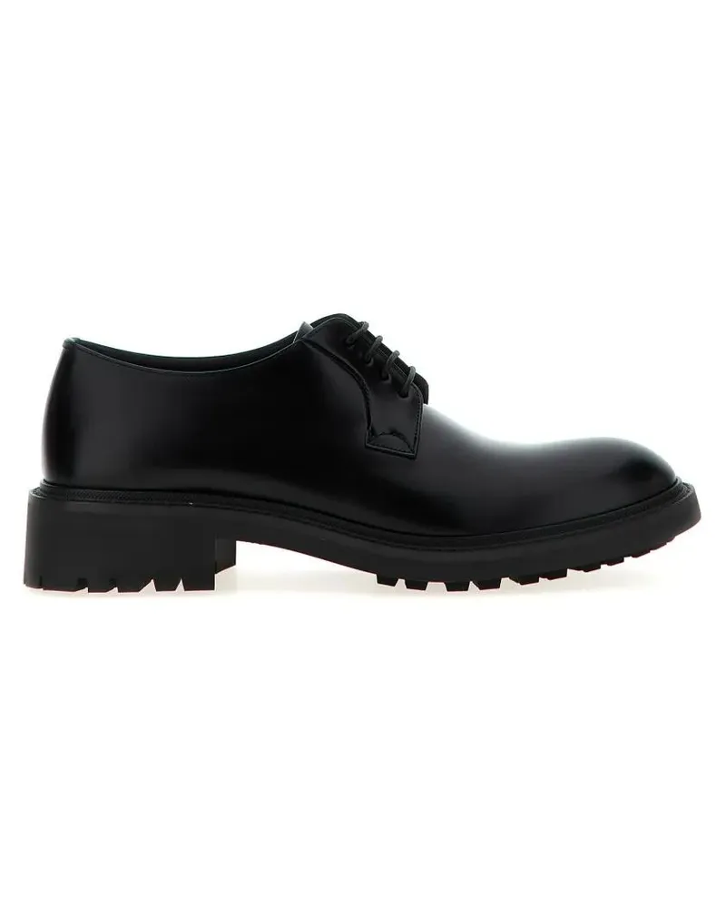 Saint Laurent Antoine' Lace Up Shoes schwarz Schwarz