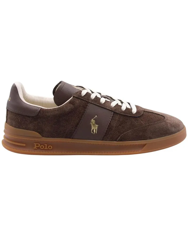 Ralph Lauren Low-Top Sneaker Sneaker Brown braun Braun