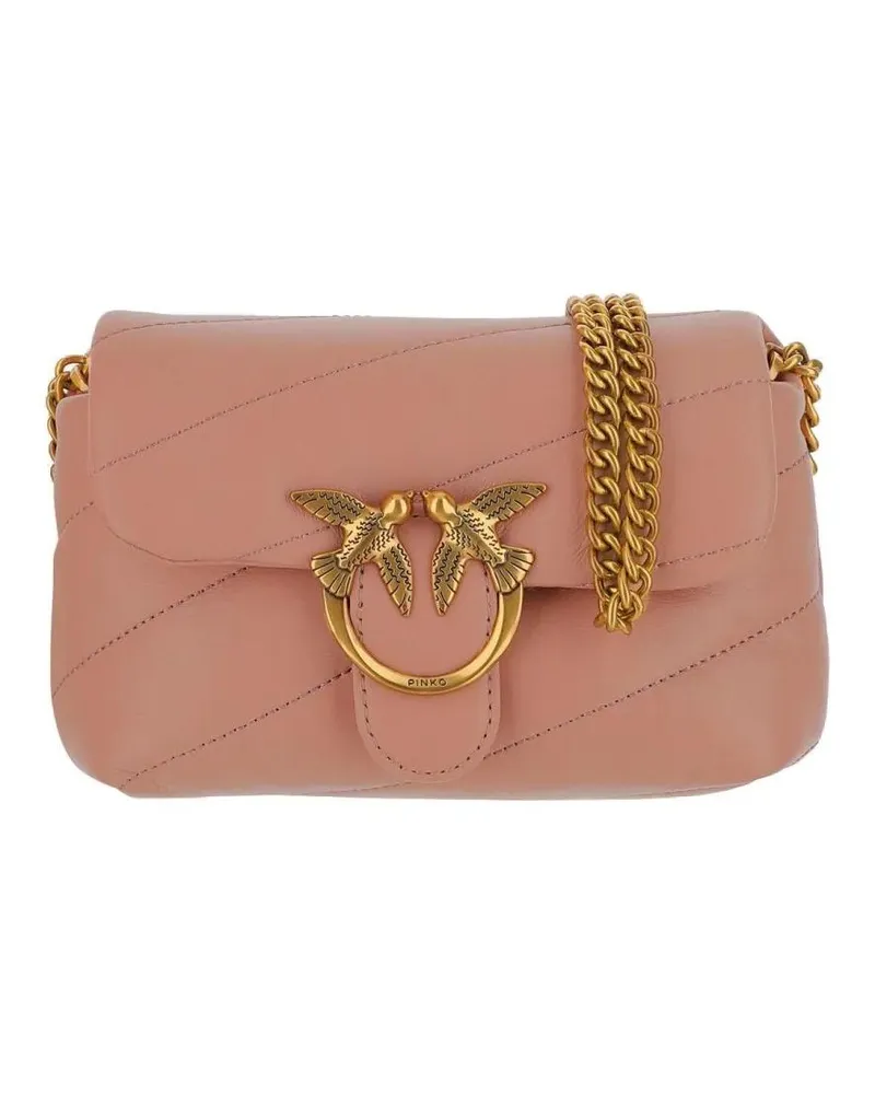 Pinko Hobo Bags Love Baby Puff Shoulder Bag pink Rosa