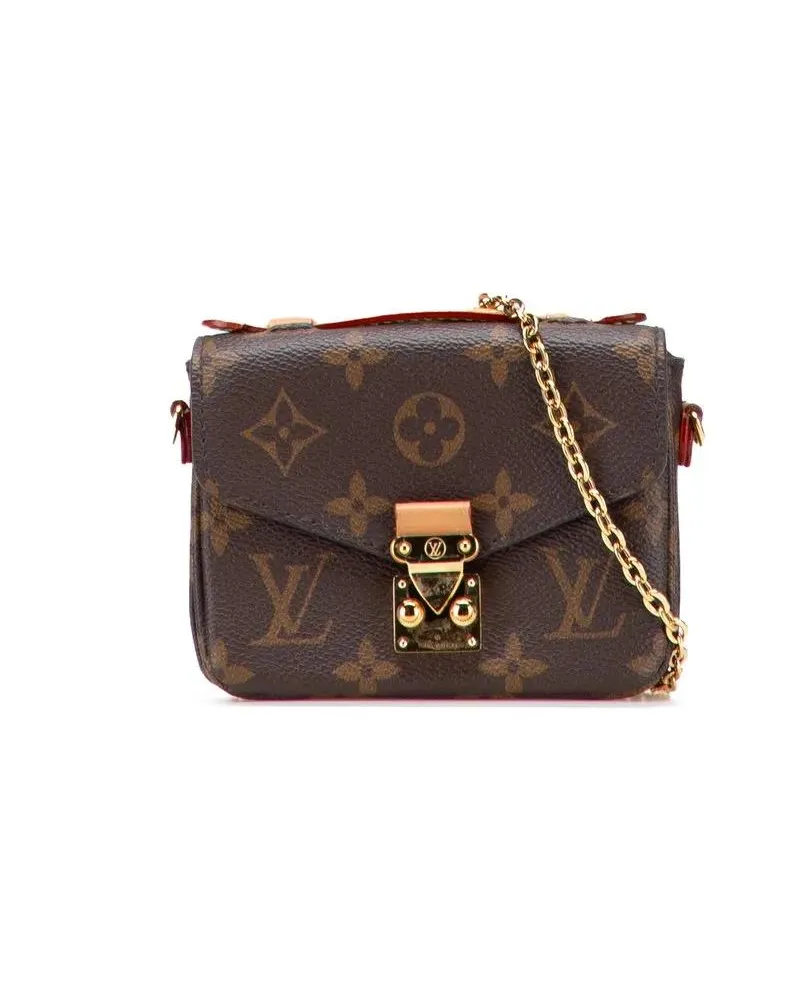 Louis Vuitton Hobo Bags Monogram Micro Metis braun Braun